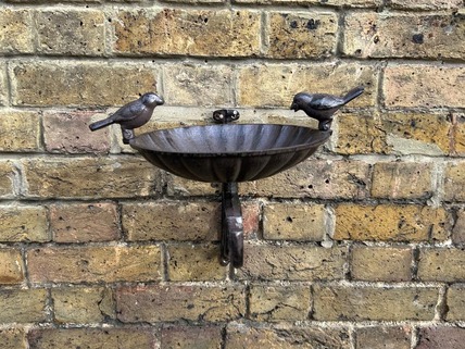 wall mount bird bath